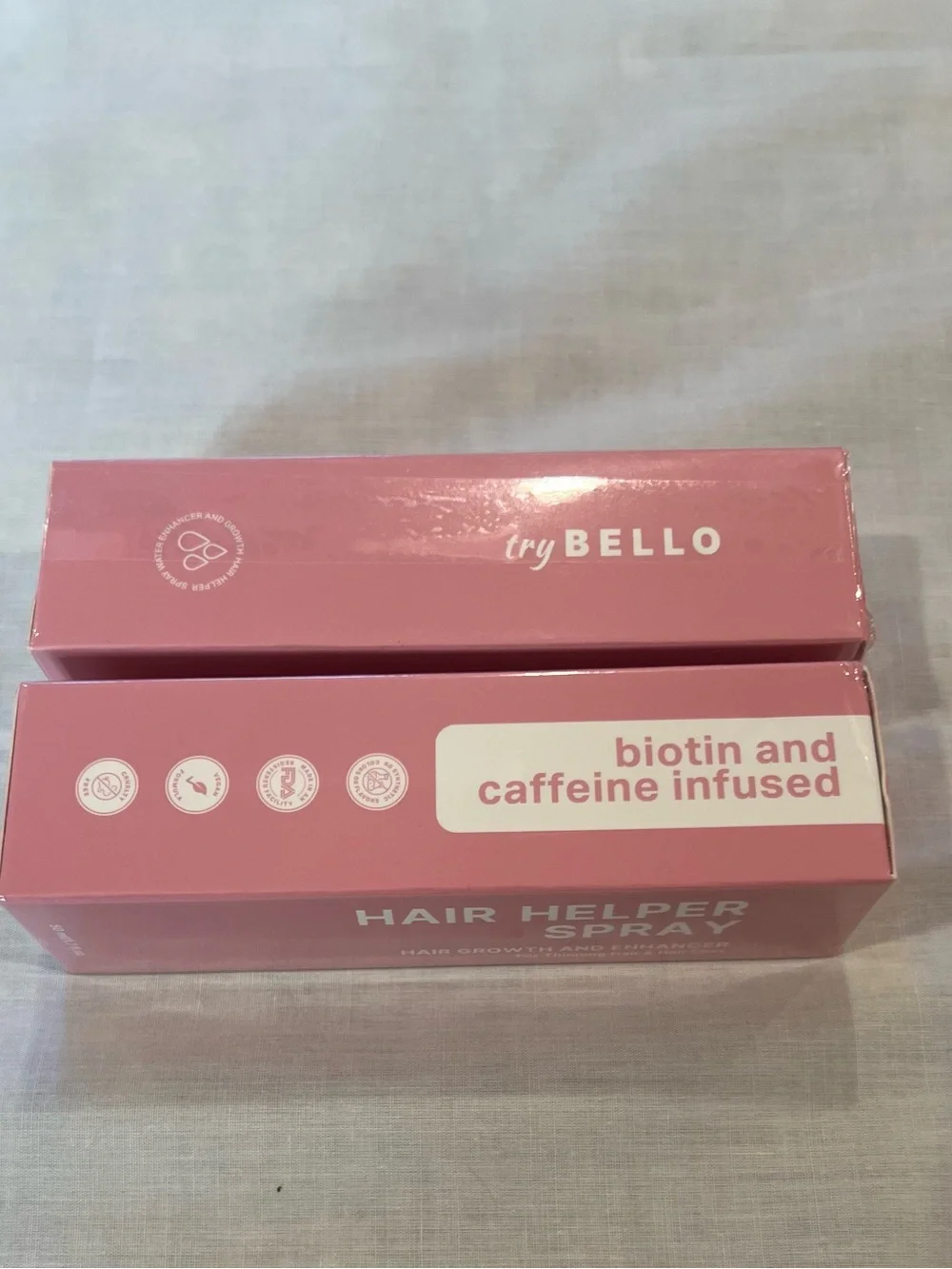 2- Try Bello Hair Helper Spray - NIB